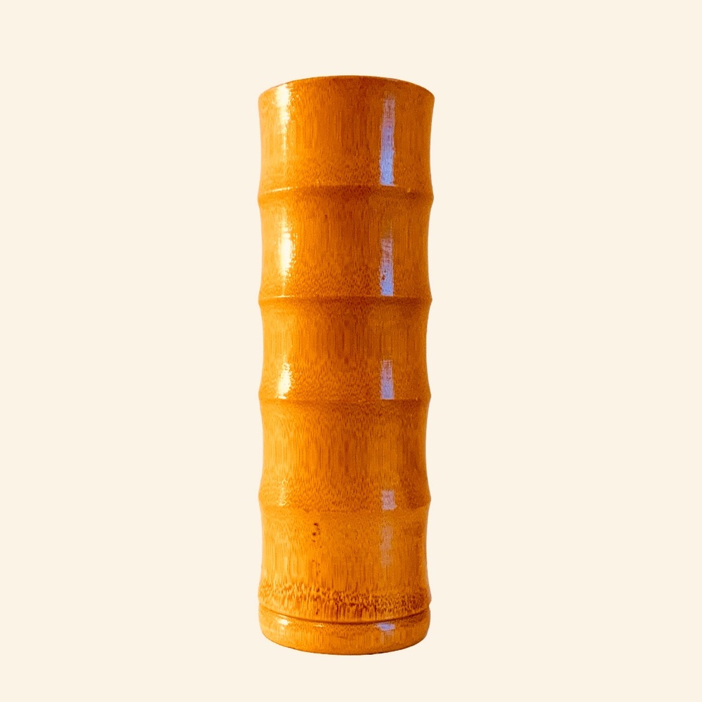 Ikebana Japanese bamboo vase